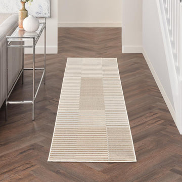 Brushstrokes BSK04 Silver/Grey Runner-Nourison-Rug Love - The Most Loved Rug Store